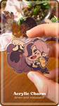 Arven and Mabosstiff Acrylic Charm